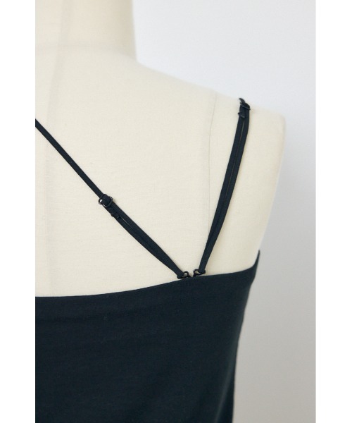 AZUL by moussy（アズールバイマウジー）の「カップ付きチューブトップ(レギュラー)（キャミソール・レディース・オフホワイト/ブラウン/ライム/ブラック・MEDIUM/SMALL）」の18枚目の写真