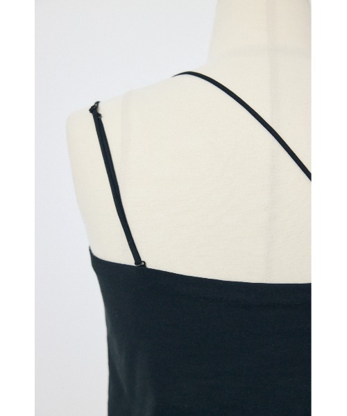 AZUL by moussy（アズールバイマウジー）の「カップ付きチューブトップ(レギュラー)（キャミソール・レディース・オフホワイト/ブラウン/ライム/ブラック・MEDIUM/SMALL）」の19枚目の写真