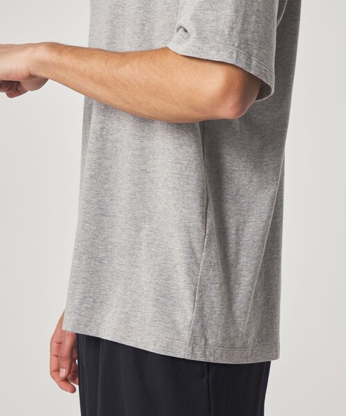 Steven Alan（スティーブンアラン）の「＜Steven Alan＞ リンガー クルーネック Tシャツ NARROW（Tシャツ/カットソー・メンズ・ダークブラウン/グレー系・XL/L/M/S）」の6枚目の写真