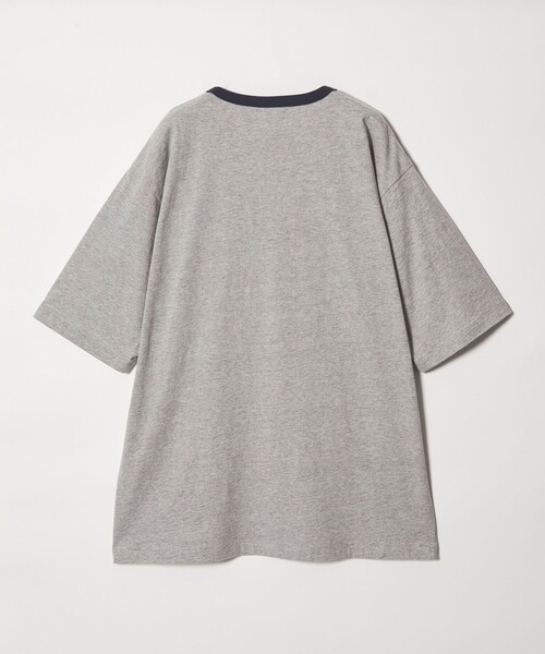 Steven Alan（スティーブンアラン）の「＜Steven Alan＞ リンガー クルーネック Tシャツ NARROW（Tシャツ/カットソー・メンズ・ダークブラウン/グレー系・XL/L/M/S）」の8枚目の写真
