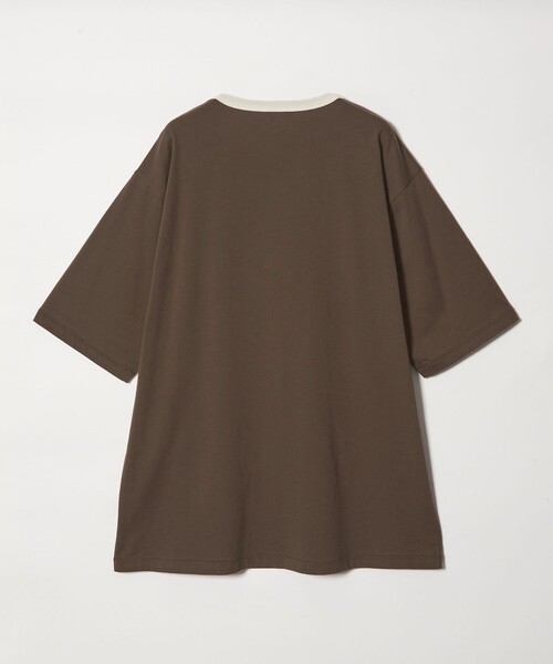 Steven Alan（スティーブンアラン）の「＜Steven Alan＞ リンガー クルーネック Tシャツ NARROW（Tシャツ/カットソー・メンズ・ダークブラウン/グレー系・XL/L/M/S）」の14枚目の写真