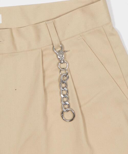 WEGO（ウィゴー）の「WEGO/【26年春新作】キーチャーム付きチノカーブパンツ（その他パンツ・メンズ・ブラック/ベージュ・LARGE/MEDIUM）」の18枚目の写真