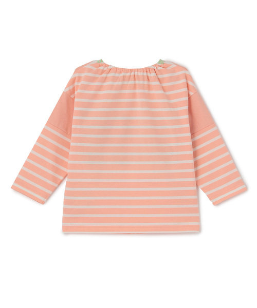 baby cheer(ベイビーチアー)の「【はぴだんぶい】長袖Tシャツ(Tシャツ/カットソー・キッズ・ブルー/ピンク系その他・80cm/90cm/100cm/110cm/120cm)」の3枚目の写真