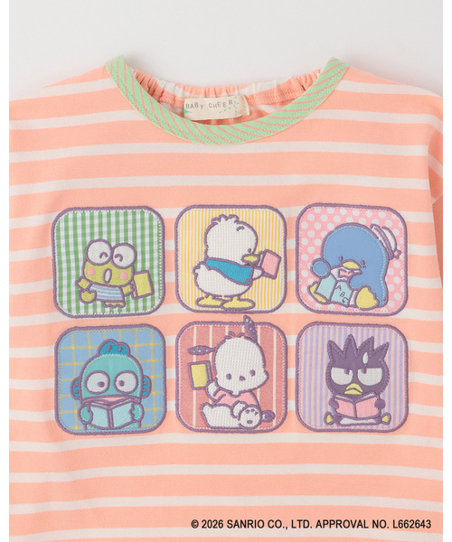 baby cheer(ベイビーチアー)の「【はぴだんぶい】長袖Tシャツ(Tシャツ/カットソー・キッズ・ブルー/ピンク系その他・80cm/90cm/100cm/110cm/120cm)」の4枚目の写真