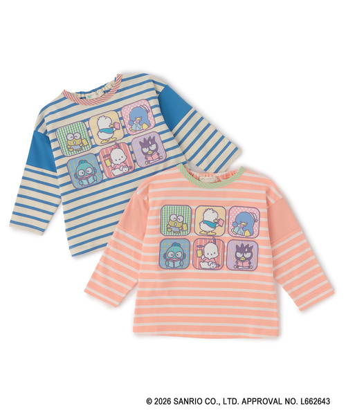 baby cheer(ベイビーチアー)の「【はぴだんぶい】長袖Tシャツ(Tシャツ/カットソー・キッズ・ブルー/ピンク系その他・80cm/90cm/100cm/110cm/120cm)」の10枚目の写真