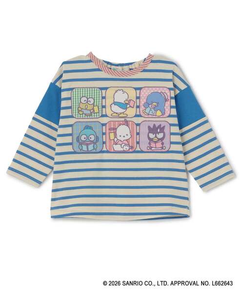 baby cheer（ベイビーチアー）の「【はぴだんぶい】長袖Tシャツ（Tシャツ/カットソー・キッズ・ブルー/ピンク系その他・80ｃｍ/90cm/100cm/110cm/120cm）」の15枚目の写真
