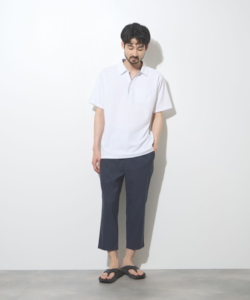 Mac-House（マックハウス）の「【REALSTANDARD/リアルスタンダード 】マイラククロップドパンツ（その他パンツ・メンズ・チャコールグレー/ブラック/ネイビー/ベージュ・S/M/L/XL）」の11枚目の写真