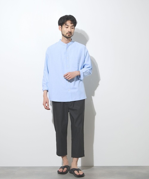 Mac-House（マックハウス）の「【REALSTANDARD/リアルスタンダード 】マイラククロップドパンツ（その他パンツ・メンズ・チャコールグレー/ブラック/ネイビー/ベージュ・S/M/L/XL）」の8枚目の写真