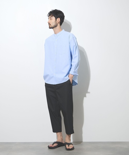 Mac-House（マックハウス）の「【REALSTANDARD/リアルスタンダード 】マイラククロップドパンツ（その他パンツ・メンズ・チャコールグレー/ブラック/ネイビー/ベージュ・S/M/L/XL）」の21枚目の写真