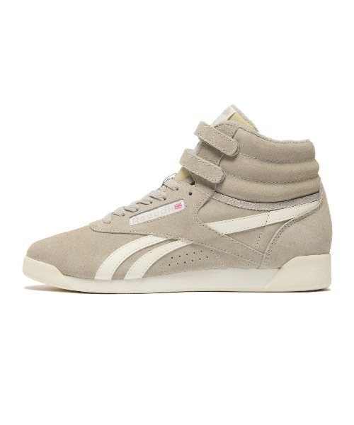 Reebok(リーボック)の「REEBOK F/S HI(リーボック フリースタイル ハイ)(スニーカー・レディース・ベージュ・23cm/23.5cm/24cm/24.5cm/25cm)」の3枚目の写真