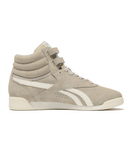 Reebok(リーボック)の「REEBOK F/S HI(リーボック フリースタイル ハイ)(スニーカー・レディース・ベージュ・23cm/23.5cm/24cm/24.5cm/25cm)」の4枚目の写真