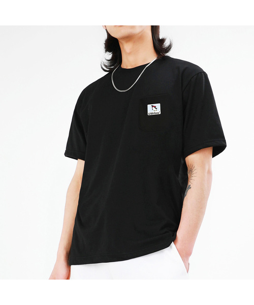 GRANFINNY(グランフィニ)の「スーパーペンギンポケット半袖Tシャツ GFBT210(Tシャツ/カットソー・レディース・ブラック/ホワイト・MEDIUM/LARGE/X-LARGE/XX-LARGE)」の1枚目の写真