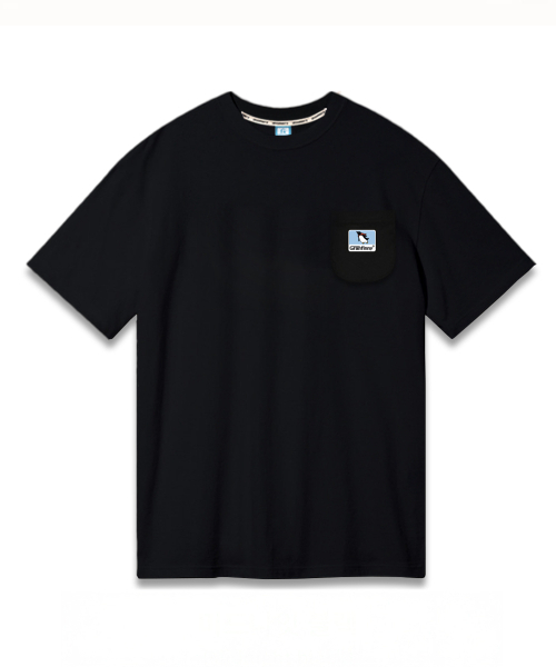 GRANFINNY(グランフィニ)の「スーパーペンギンポケット半袖Tシャツ GFBT210(Tシャツ/カットソー・レディース・ブラック/ホワイト・MEDIUM/LARGE/X-LARGE/XX-LARGE)」の3枚目の写真