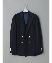 GOOVI（グービ）の「GOOVI／ダブルブレストジャケット／バンブーウールメッシュ／織柄（スーツジャケット）」