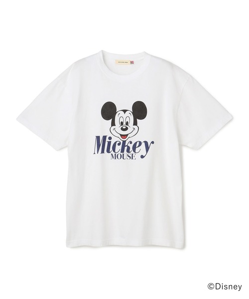 N.O.R.C(ノーク)の「【GOOD ROCK SPEED】MICKEY MOUSE / ロゴ Tシャツ(Tシャツ/カットソー・レディース・ホワイト/ブラウン・フリー)」の14枚目の写真