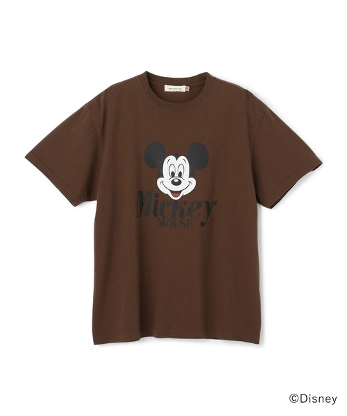 N.O.R.C(ノーク)の「【GOOD ROCK SPEED】MICKEY MOUSE / ロゴ Tシャツ(Tシャツ/カットソー・レディース・ホワイト/ブラウン・フリー)」の15枚目の写真
