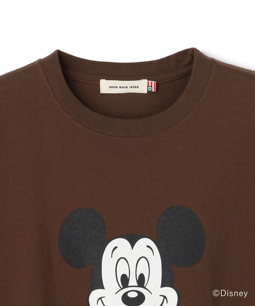 N.O.R.C(ノーク)の「【GOOD ROCK SPEED】MICKEY MOUSE / ロゴ Tシャツ(Tシャツ/カットソー・レディース・ホワイト/ブラウン・フリー)」の17枚目の写真