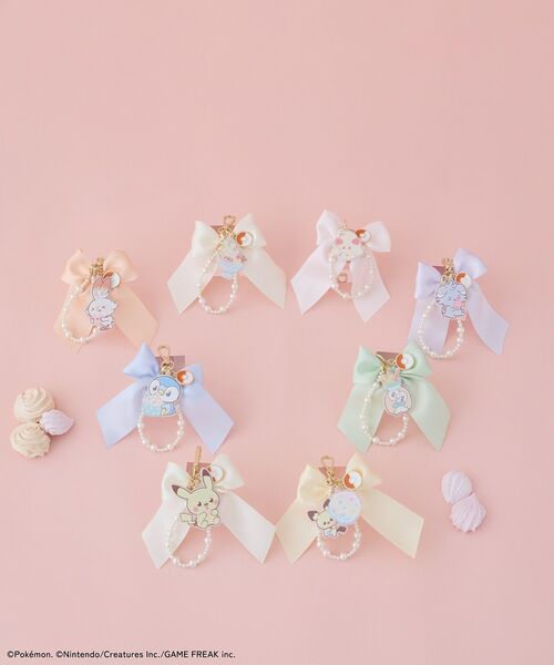 Maison de FLEUR（メゾンドフルール）の「リボンチャーム ピカチュウ（チャーム・レディース・ライトイエロー・FREE）」の5枚目の写真
