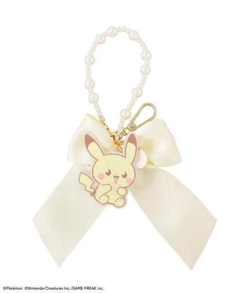 Maison de FLEUR（メゾンドフルール）の「リボンチャーム ピカチュウ（チャーム・レディース・ライトイエロー・FREE）」の3枚目の写真