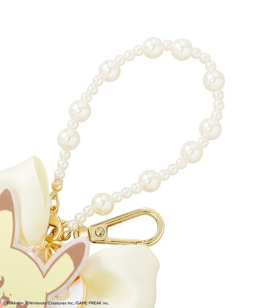 Maison de FLEUR（メゾンドフルール）の「リボンチャーム ピカチュウ（チャーム・レディース・ライトイエロー・FREE）」の2枚目の写真