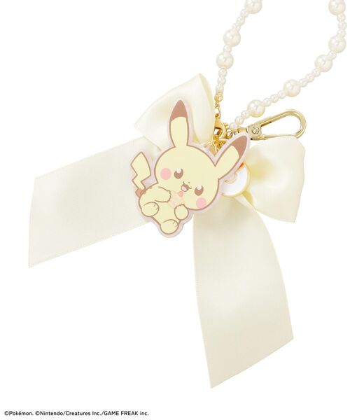 Maison de FLEUR（メゾンドフルール）の「リボンチャーム ピカチュウ（チャーム・レディース・ライトイエロー・FREE）」の12枚目の写真