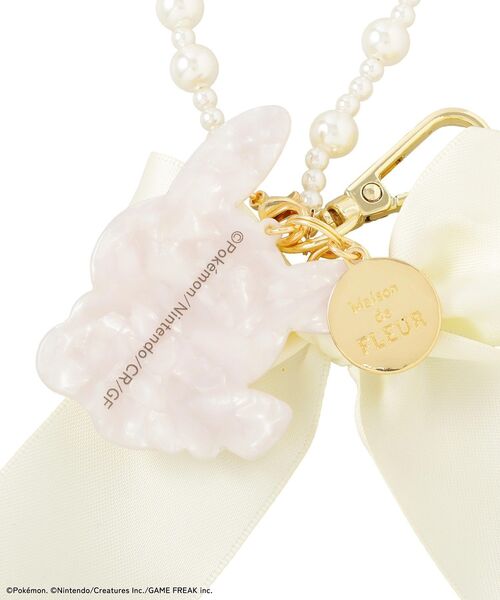 Maison de FLEUR（メゾンドフルール）の「リボンチャーム ピカチュウ（チャーム・レディース・ライトイエロー・FREE）」の10枚目の写真