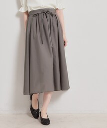couture brooch（クチュールブローチ）の「【洗える】パレットボイル 細リボン付きスカート（スカート）」