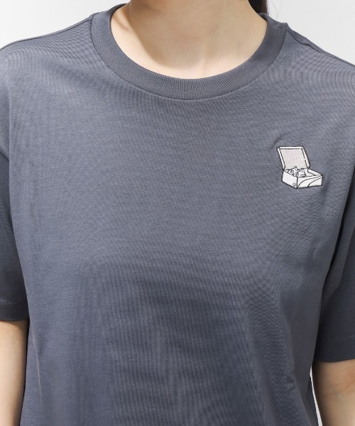 PUMA（プーマ）の「【別注】プーマ PUMA ANIMAL GRAPHIC TEE 限定コラボ（Tシャツ/カットソー・レディース・ピンク/ホワイト/グレー・S/M/L/XL）」の8枚目の写真