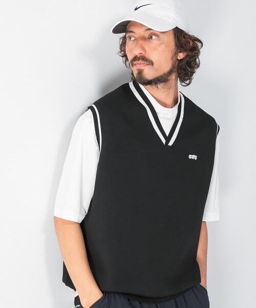 URBAN RESEARCH Sonny Label(アーバンリサーチサニーレーベル)の「OOPS ニットベスト(ベスト・メンズ・ブラック/ネイビー・LARGE/X-LARGE/MEDIUM)」の4枚目の写真