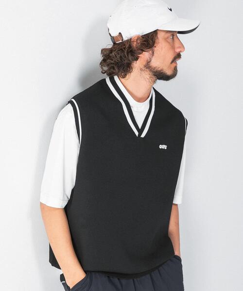 URBAN RESEARCH Sonny Label(アーバンリサーチサニーレーベル)の「OOPS ニットベスト(ベスト・メンズ・ブラック/ネイビー・LARGE/X-LARGE/MEDIUM)」の5枚目の写真