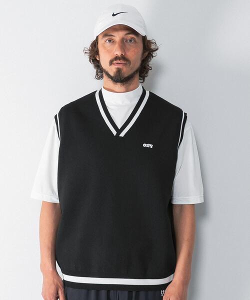 URBAN RESEARCH Sonny Label(アーバンリサーチサニーレーベル)の「OOPS ニットベスト(ベスト・メンズ・ブラック/ネイビー・LARGE/X-LARGE/MEDIUM)」の13枚目の写真