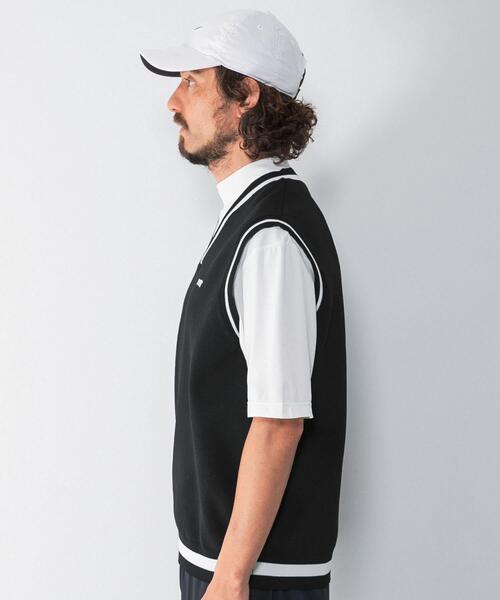 URBAN RESEARCH Sonny Label(アーバンリサーチサニーレーベル)の「OOPS ニットベスト(ベスト・メンズ・ブラック/ネイビー・LARGE/X-LARGE/MEDIUM)」の14枚目の写真