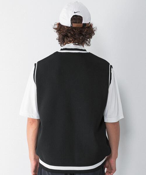 URBAN RESEARCH Sonny Label(アーバンリサーチサニーレーベル)の「OOPS ニットベスト(ベスト・メンズ・ブラック/ネイビー・LARGE/X-LARGE/MEDIUM)」の15枚目の写真