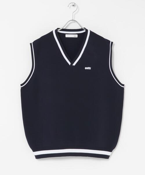 URBAN RESEARCH Sonny Label(アーバンリサーチサニーレーベル)の「OOPS ニットベスト(ベスト・メンズ・ブラック/ネイビー・LARGE/X-LARGE/MEDIUM)」の20枚目の写真