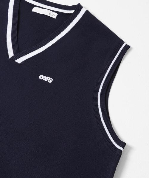 URBAN RESEARCH Sonny Label(アーバンリサーチサニーレーベル)の「OOPS ニットベスト(ベスト・メンズ・ブラック/ネイビー・LARGE/X-LARGE/MEDIUM)」の21枚目の写真