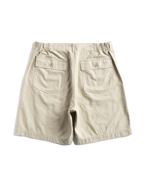 WILD BRICKS（ワイルドブリックス）の「W25 FATIGUE SHORTS (cream)（その他パンツ・メンズ・その他・MEDIUM/LARGE/X-LARGE）」の2枚目の写真