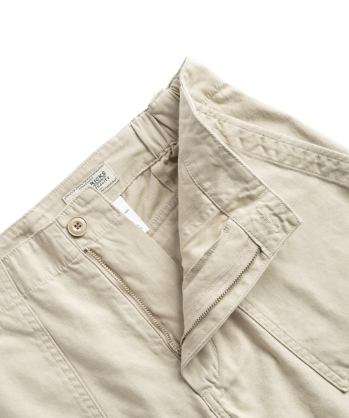 WILD BRICKS（ワイルドブリックス）の「W25 FATIGUE SHORTS (cream)（その他パンツ・メンズ・その他・MEDIUM/LARGE/X-LARGE）」の5枚目の写真