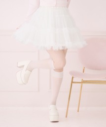 ボリュームチュールミニスカート