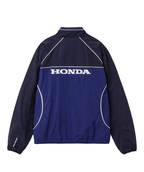 PHYPS MOTORCYCLE(フィップスモーターサイクル)の「Nylon Vintage Color Block Track Jacket Blue(ナイロンジャケット・レディース・その他・SMALL/MEDIUM/LARGE/X-LARGE)」の3枚目の写真