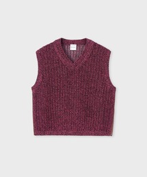 ポールスミスピンク☆綿100％　ノースリーブ　カットソー　オレンジ　ビジュー　Ｍ Paul Smith - ポールスミスピンク☆綿100％ ノースリーブ カットソー