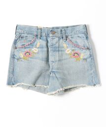 RRL | フローラルエンブロイダリー デニム ショートパンツ(デニムパンツ)