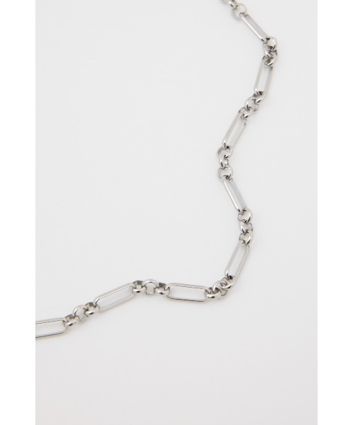 MOUSSY(マウジー)の「RANDOM CHAIN ネックレス(ネックレス・レディース・シルバー・FREE)」の4枚目の写真