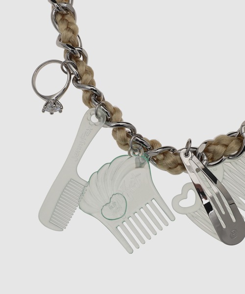 D'heygere(ディヘラ)の「Hairdo Necklace(ネックレス・レディース・シルバー・ONE SIZE)」の6枚目の写真