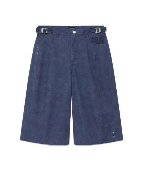 THECOLDESTMOMENT（ザコールデストモーメント）の「TCM pin stripe stitch half pants (blue)（その他パンツ・レディース・その他・SMALL/MEDIUM/LARGE）」の6枚目の写真