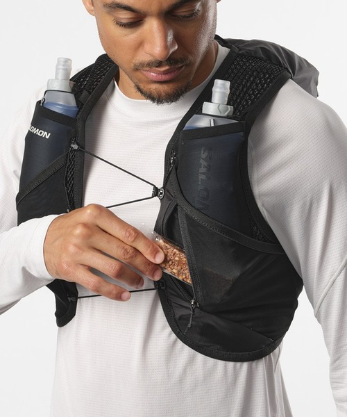 SALOMON(サロモン)の「【SALOMON】ACTIVE SKIN 8 SET(バックパック/リュック・レディース・ブラック・XL/L/M/S/XS)」の3枚目の写真
