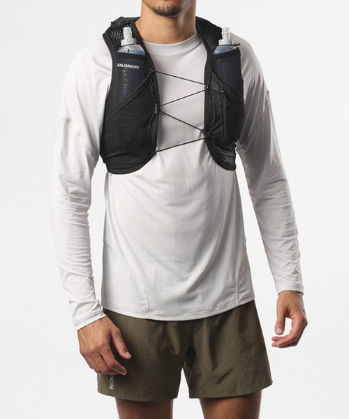 SALOMON(サロモン)の「【SALOMON】ACTIVE SKIN 8 SET(バックパック/リュック・レディース・ブラック・XL/L/M/S/XS)」の5枚目の写真