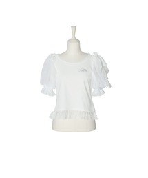 Dolly frill knit tops（ニット/セーター）｜mellfy memory