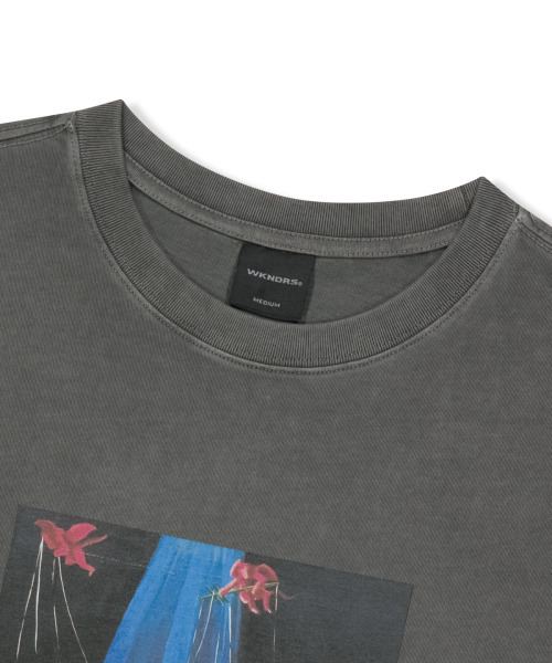 WKNDRS(ウィーキャンドース)の「WALTZ T-SHIRT (CHARCOAL)(Tシャツ/カットソー・レディース・その他・MEDIUM/LARGE/X-LARGE)」の3枚目の写真