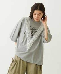 LACE S/S TOP