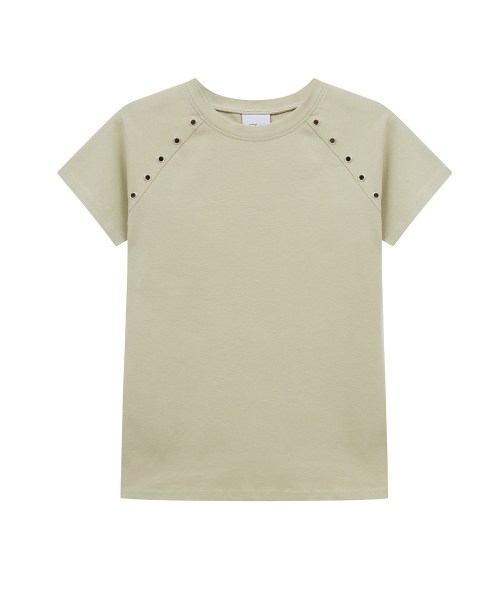 Midnight Move(ミッドナイトムーブ)の「sh ey t (khaki)(Tシャツ/カットソー・レディース・その他・FREE)」の2枚目の写真